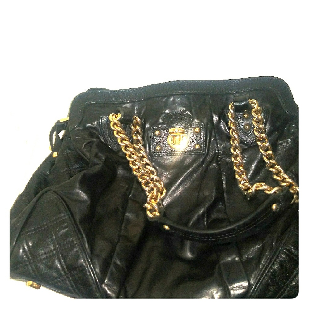 Marc Jacobs quilted leather and chains bag